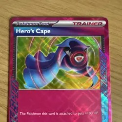 Pokemon TCG Hero's Cape Ace Spec Rare Card Temporal Forces 152/162 - Image 3