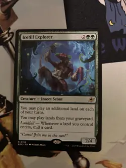 1x Icetill Explorer MTG Edge of Eternities Rare Nonfoil NM - Image 1