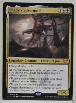 Shadrix Silverquill STRIXHAVEN Regular School of Mages Mythix STX 230 mtg NM/M - Image 1