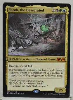 Yarok, the Desecrated #220 (NM) Core Set 2020 M20 Magic MTG - Image 1