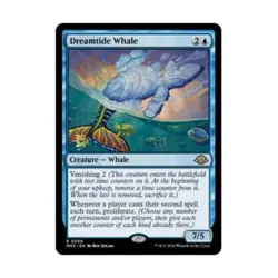 WOTC MtG Prerelease Promos Dreamtide Whale (R) (Foil) NM - Image 1