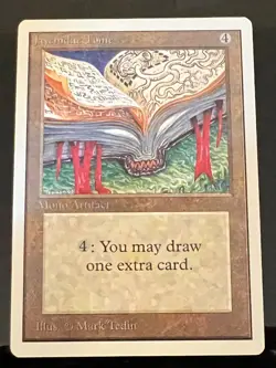 Magic the Gathering MTG Unlimited Jayemdae Tome NM- (Beta Bob) - Image 1