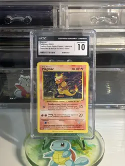 Pokemon CGC 10 Gem Mint TCG Classic Collection Holo Magmar CLC 006/034 - Image 1