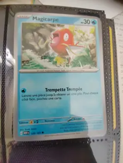 Magicarpe Carte Pokemon Jcc Ecarlate & Violet 151 Francais 2023# 129/165 - Image 1