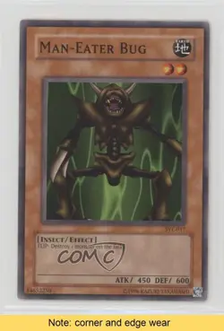 Man-Eater Bug Unlimited YuGiOh Starter Deck Yugi Evolution #SYE-017 READ c6w - Image 1