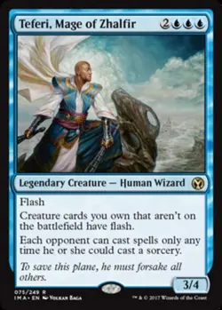 1x Teferi, Mage of Zhalfir NM-Mint, English Iconic Masters MTG Magic - Image 1