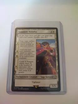 MTG Final Fantasy Summon: Yojimbo 28 Rare With Topload Sleeve - Image 1