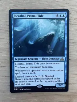 MTG Card Rare Desolation Angel Nezahal Primal Tide Ilus Brom - Image 1