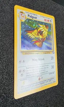 Pidgeot 8/64 Pokemon TCG Card Holo Jungle Set Rare Vintage 1999 Original WOTC - Image 2