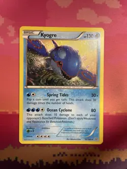 Pokemon Card Kyogre Primal Clash Rare 53/160 Near Mint - Image 1
