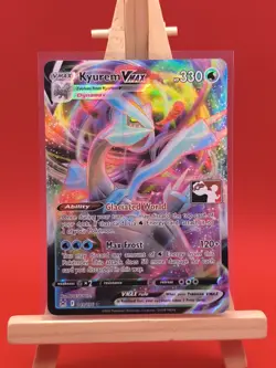 Kyurem VMAX 049/196 Prize Pack Lost Origin Ultra Rare Full Art Pokemon Card - Image 2