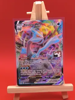 Kyurem VMAX 049/196 Prize Pack Lost Origin Ultra Rare Full Art Pokemon Card - Image 3