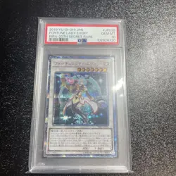 YuGiOh Fortune Lady Every 20th Secret Rare PSA 10 Japan Promo Card - Image 1