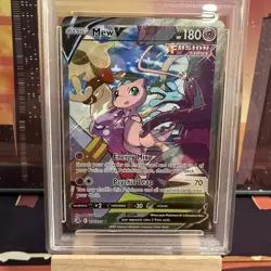 Mew V Alt Art 251/264 - PSA 9 MINT - 2021 Pokemon Card TCG - Fusion Strike - Image 2