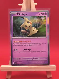 Mimikyu 097/193 Paldea Evolved Holo Rare Pokemon Card * New * - Image 2