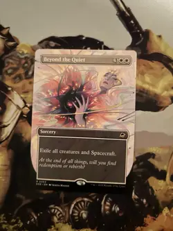 1x Beyond the Quiet MTG Edge of Eternities Borderless Rare Nonfoil NM - Image 1