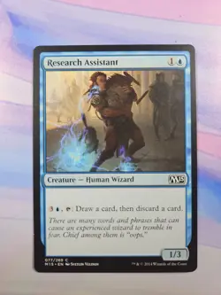 Magic the Gathering MTG 2015 Core Set | Research Assistant 077/269 - Image 1