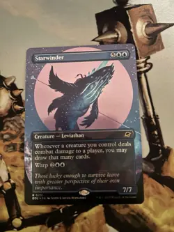 1x Starwinder MTG Edge of Eternities Borderless Rare Foil NM - Image 1