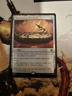 1x Thrumming Hivepool MTG Edge of Eternities Rare Foil NM - Image 1