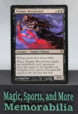 MTG Malakir Bloodwitch Zendikar Regular Rare Magic The Gathering LP - Image 1