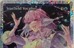 MTG EOE 0385 Starfield Vocalist - SHOWCASE FRACTURED FOIL - Edge of Eternities - Image 2