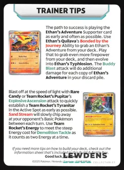 4 Trainer Tips Set Destined Rivals Build & Battle - Team Rocket Mewtwo - Pokemon - Image 5