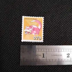 Slowpoke No.079 Pokemon Stamp Rare Shogakukan Japanese Nintendo From Japan - Image 2