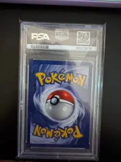 1999 POKEMON GAME BASE SET #32 KADABRA PSA 9 MINT - Image 2