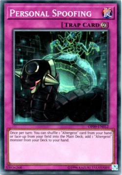 Personal Spoofing - OP09-EN012 - Super Rare - Yugioh - Image 1