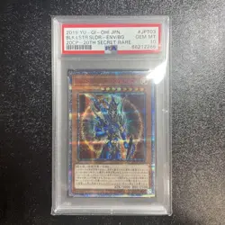 YuGiOh Black Luster Soldier Envoy of the Beginning 20th PSA 10 Japan - Image 1