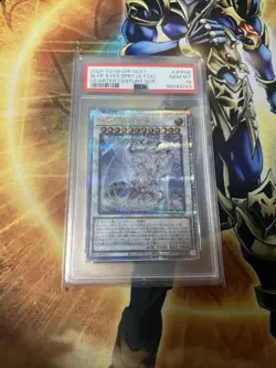 YuGiOh Blue Eyes Alternative Ultimate Dragon 25th Secret PSA 10 Japan - Image 1