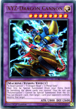 XYZ-Dragon Cannon - LCKC-EN061 - Ultra Rare - 1st Edition Yugioh - Image 1