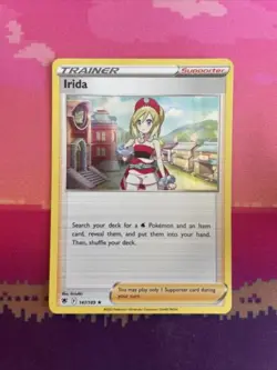 Pokemon Card Irida Astral Radiance Holo Rare 147/189 Near Mint - Image 1