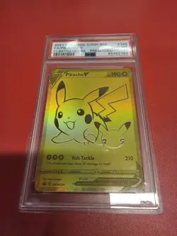 Pikachu V SWSH145 - PSA 10 - Graded Pokemon Card - Image 1