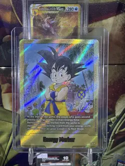 Dragon Ball Super Card Game Son Goku E-44 Gold - Image 1