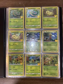 Pokemon McDonalds Celebrations 25th Anniversary complete Master Set Holo card - Image 1