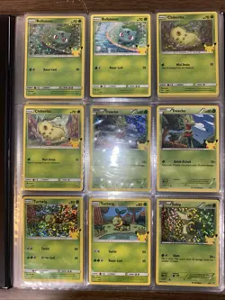 Pokemon McDonalds Celebrations 25th Anniversary complete Master Set Holo card - Image 1