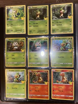 Pokemon McDonalds Celebrations 25th Anniversary complete Master Set Holo card - Image 3