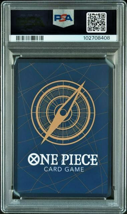 One Piece Card Game Nami Special Alt Art OP08-106 mosaico JAP Gem MT PSA 10 - Image 2