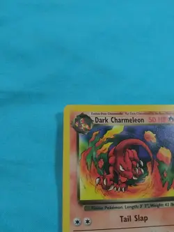 NM/LP1st Edition Dark Charmeleon Vintage 32/82 Team Rocket Pokemon Card - Image 4