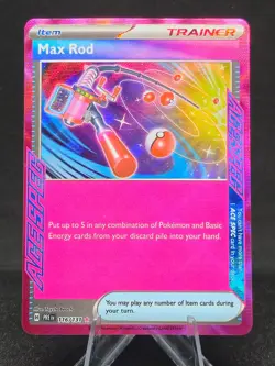 Max Rod 116/131 Prismatic Evolutions Pokemon Card NM - Image 1