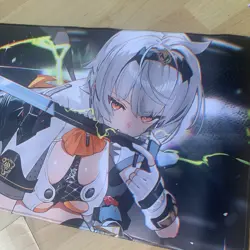 Anby Zenless Zone Zero Rubber Playmat Play Mat For Tcg Trading Card Game Mouse - Image 3