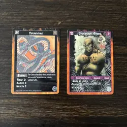 JOHNATHAN ROARK AND SERPENTINE RAGE WYRM CCG Character card - Image 1