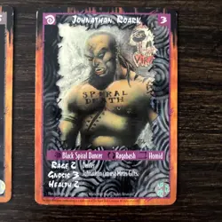 JOHNATHAN ROARK AND SERPENTINE RAGE WYRM CCG Character card - Image 2