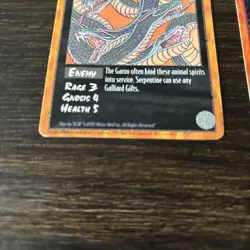 JOHNATHAN ROARK AND SERPENTINE RAGE WYRM CCG Character card - Image 4