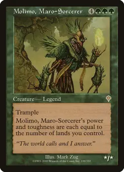 MTG - Molimo, Maro-Sorcerer - Invasion - X1 - (LP) - - Image 1