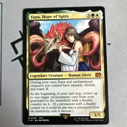 Yuna, Hope of Spira - Final Fantasy MTG Magic the Gathering - Mythic - NM. - Image 1