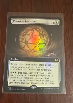 MTG - Pinnacle Starcage (Extended Art) - FOIL - Edge of Eternities (NM) - Image 1
