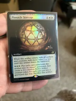MTG - Pinnacle Starcage (Extended Art) - FOIL - Edge of Eternities (NM) - Image 1