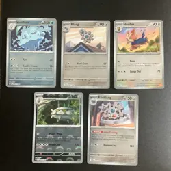 Pokemon TCG Lot Of 5 Black Bolt And White Flare Pokeball Holos - Image 1